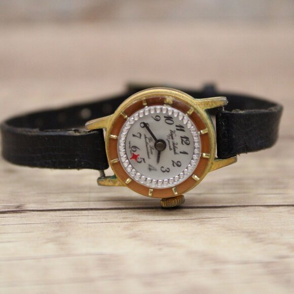 Vintage Virgin Islands Swiss Made Watch Womens 17 Jewel Wind-up Swiss Self Wind - Picture 4 of 7